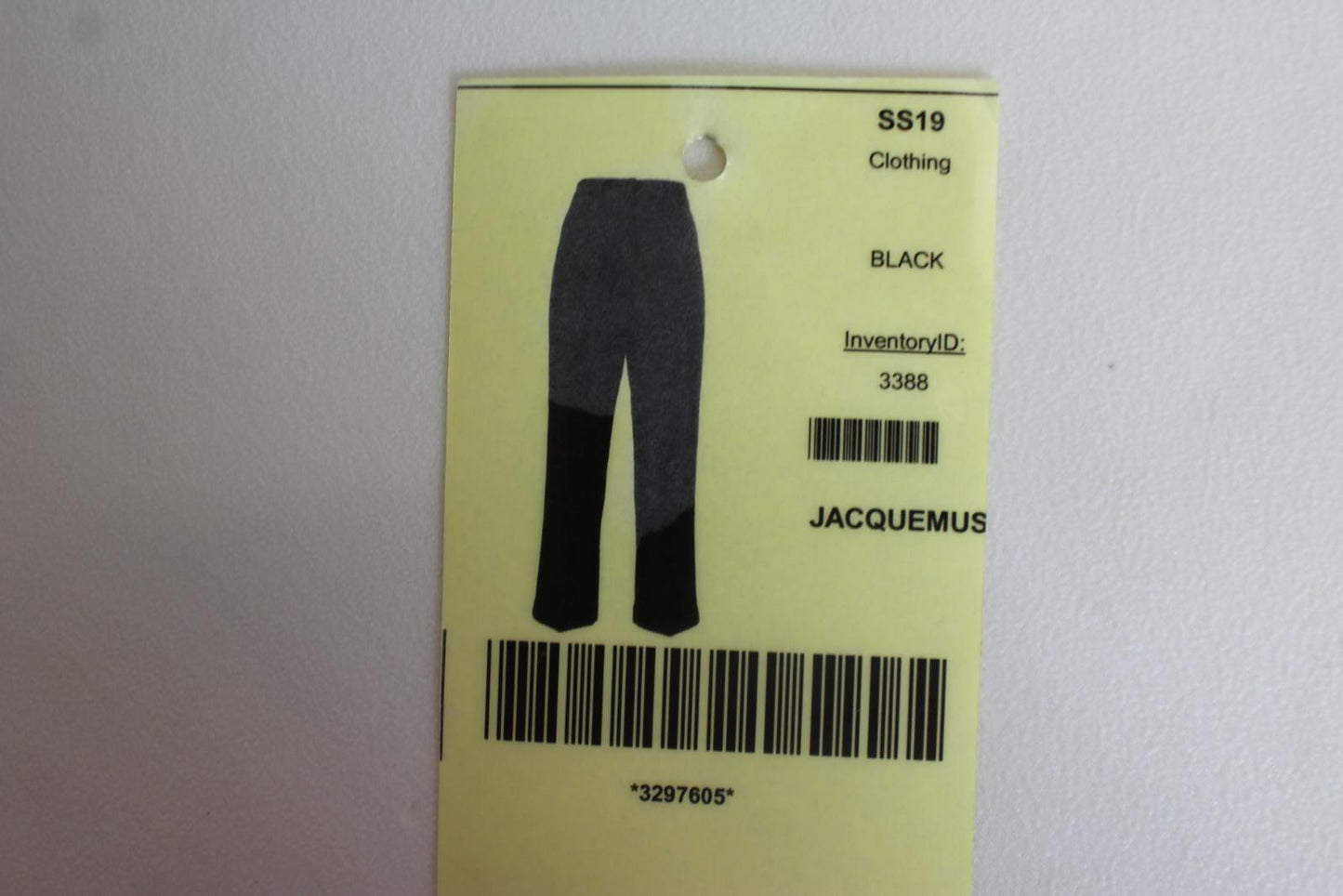 JACQUEMUS Ladies Le Rivera Black Zip Cropped Wool Trousers EU36 UK8 W27 L24 NEW