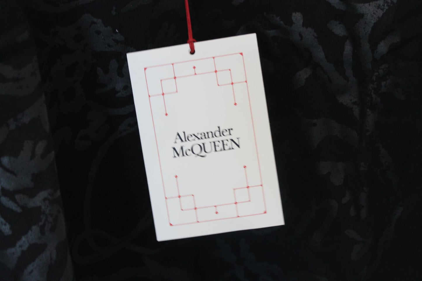 ALEXANDER MCQUEEN Men's Black Cotton Short Sleeve Oversized T-Shirt M BNWT