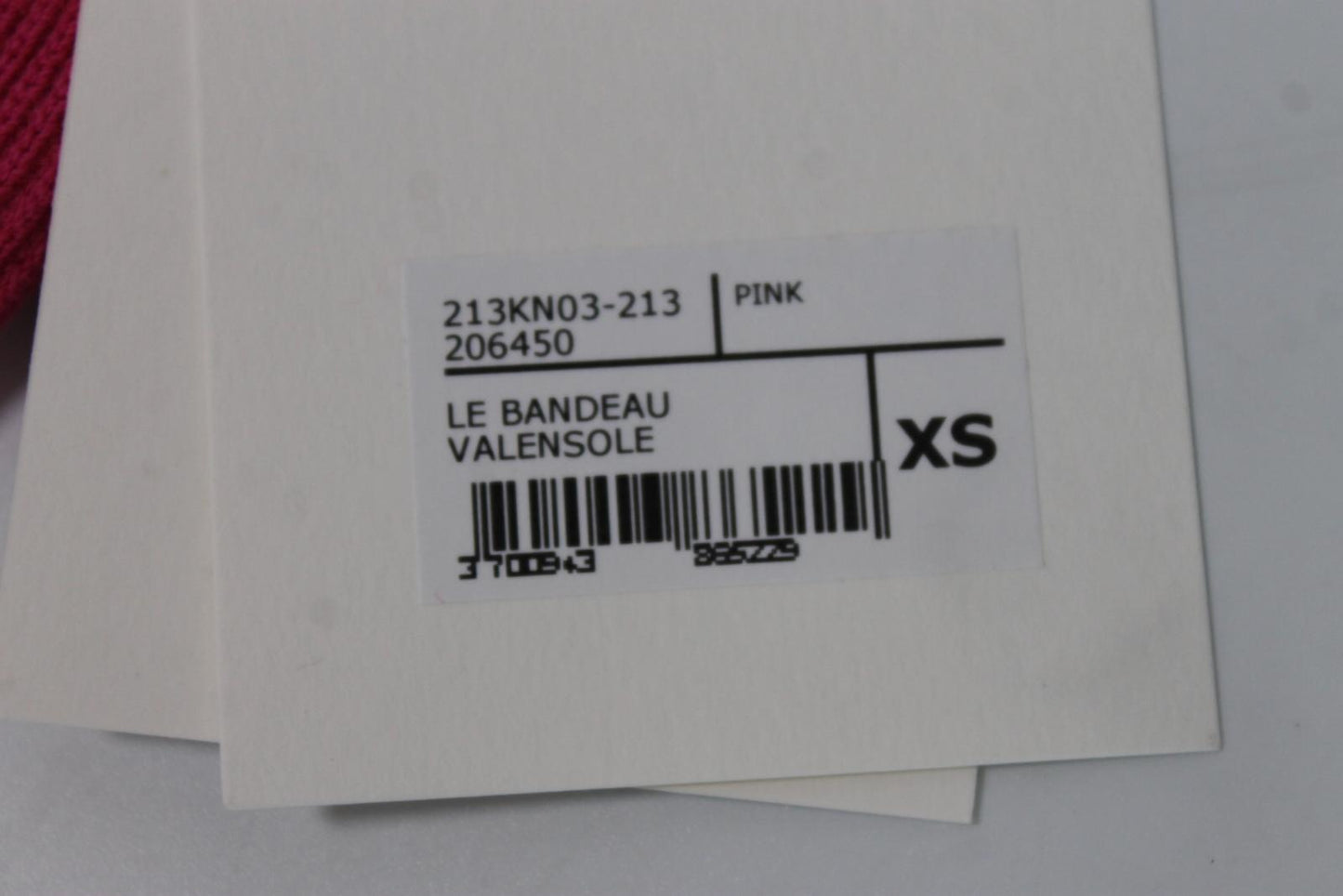JACQUEMUS Ladies Pink Le Bandeau Valensole Knit Bikini Top Size XS BNWT