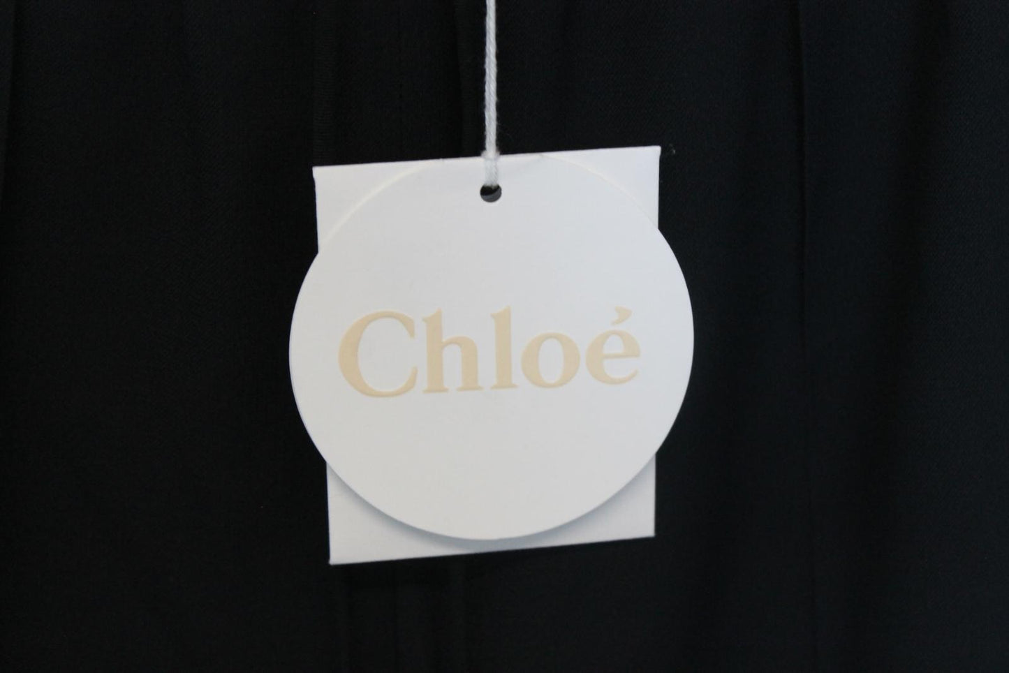 CHLOE Ladies Black Wide-Leg Jogger Track Trousers EU34 UK6 BNWT