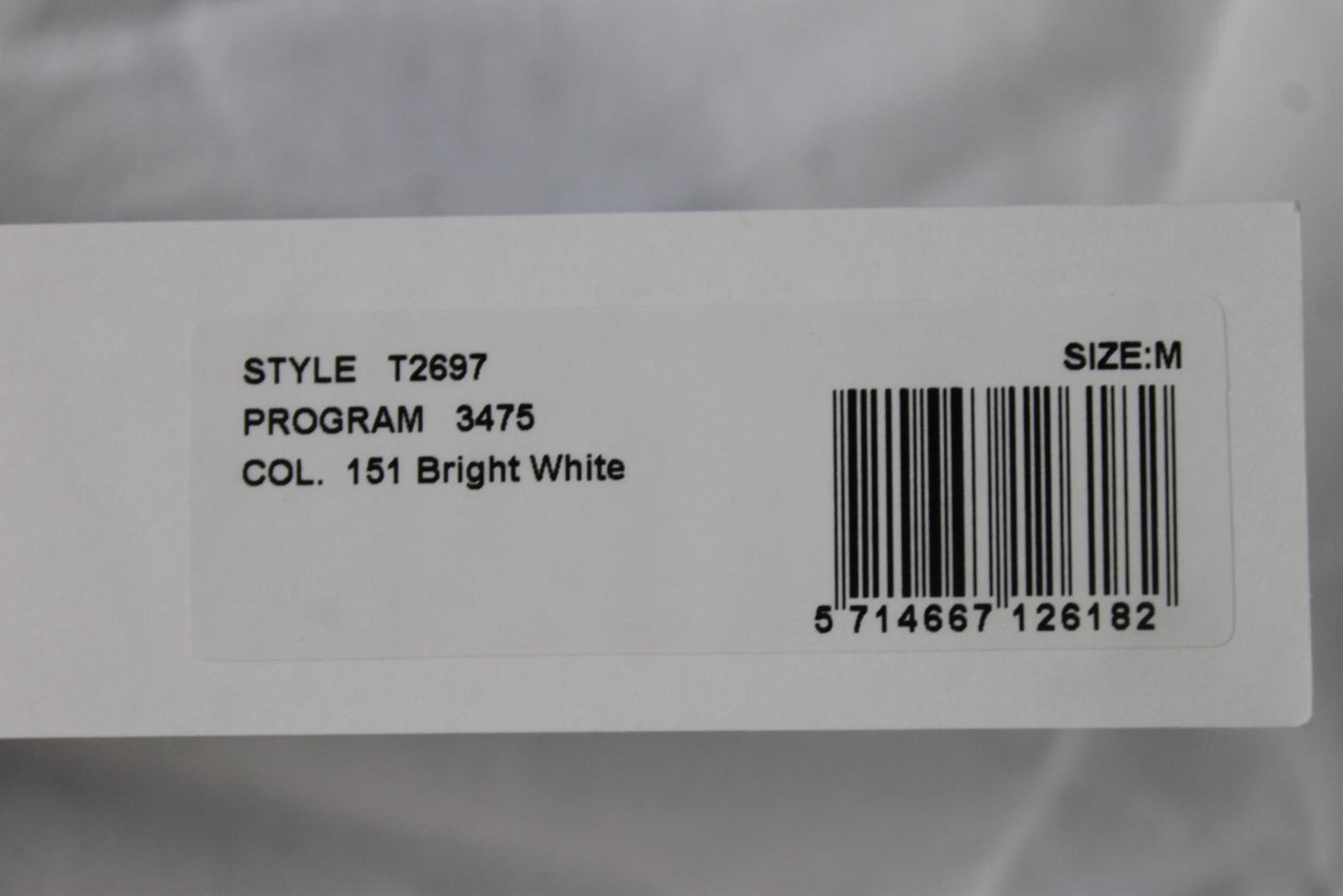 GANNI Ladies White Cotton Cap Sleeve Ruffled T-Shirt Top Size M BNWT