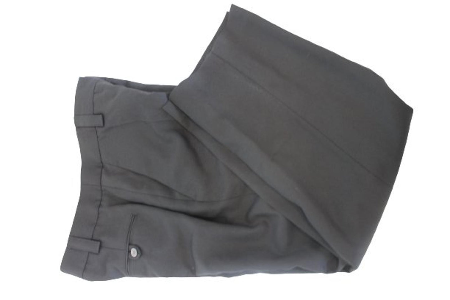 BALENCIAGA Menâs Grey Wool Chino Dress Trousers Size L BNWT