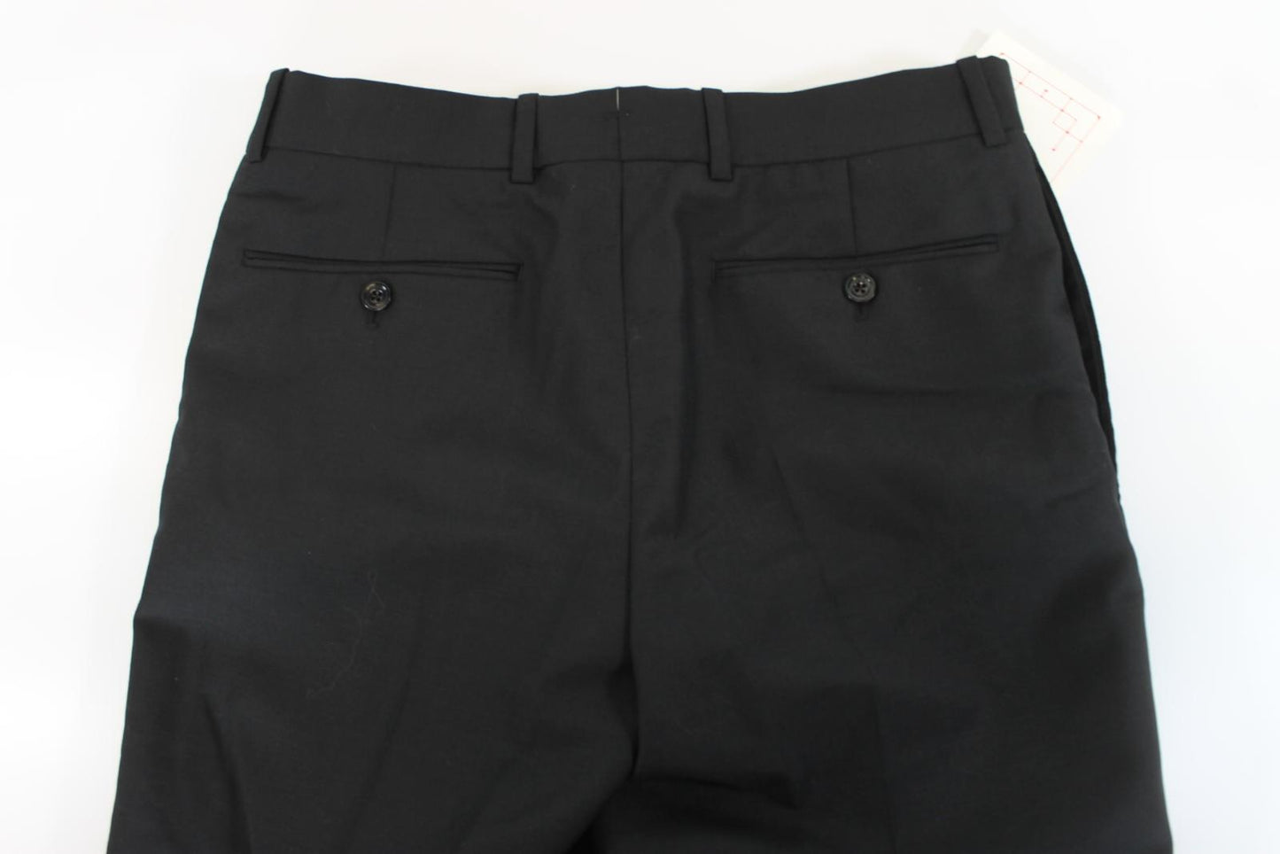 ALEXANDER MCQUEEN Men's Black Wool/Mohair Dress Trousers Size S BNWT