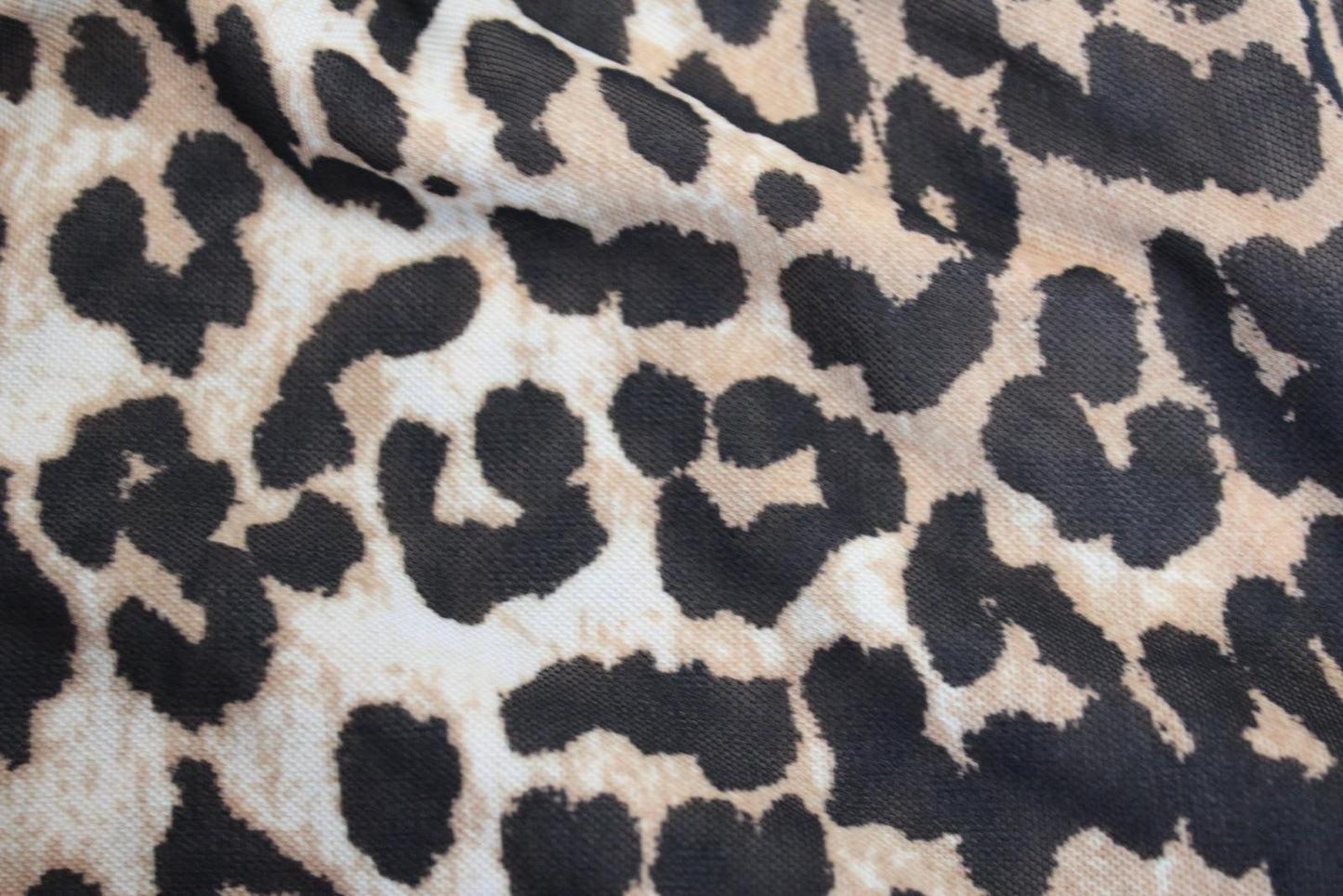 GANNI Ladies T2702 Brown Black Mesh Leopard Print Long Sleeve Top EU36 UK8 BNWT