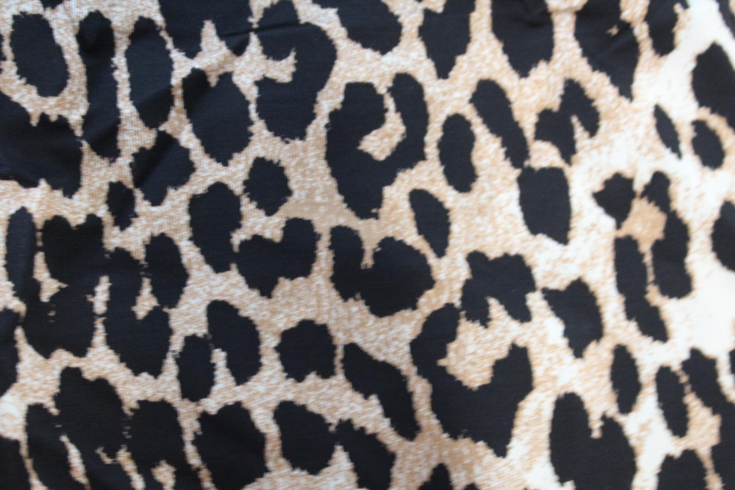 GANNI Ladies A2622 Brown Black Leopard Print Slip Stretch Tank Top S BNWT