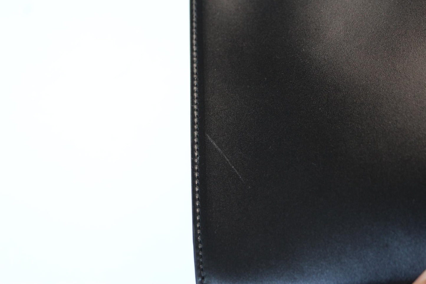 JIL SANDER Ladies Black Leather Magnetic Shoulder Crossbody Small Tangle Bag NEW