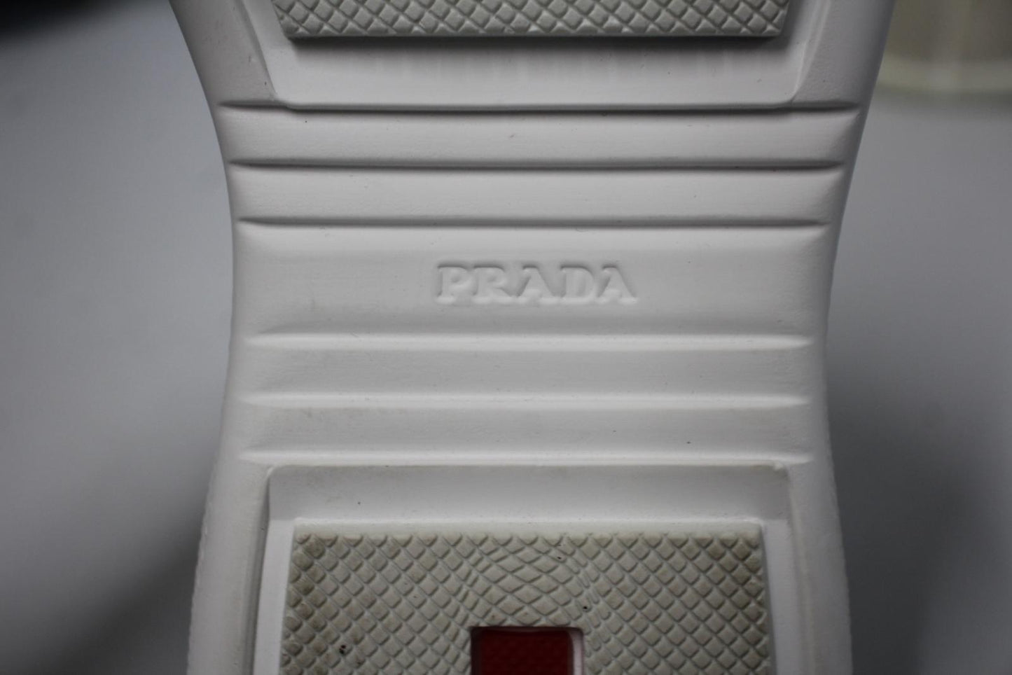 PRADA Ladies Black Stretch Knit Ankle Length Sock Sneakers EU38 UK5 NEW