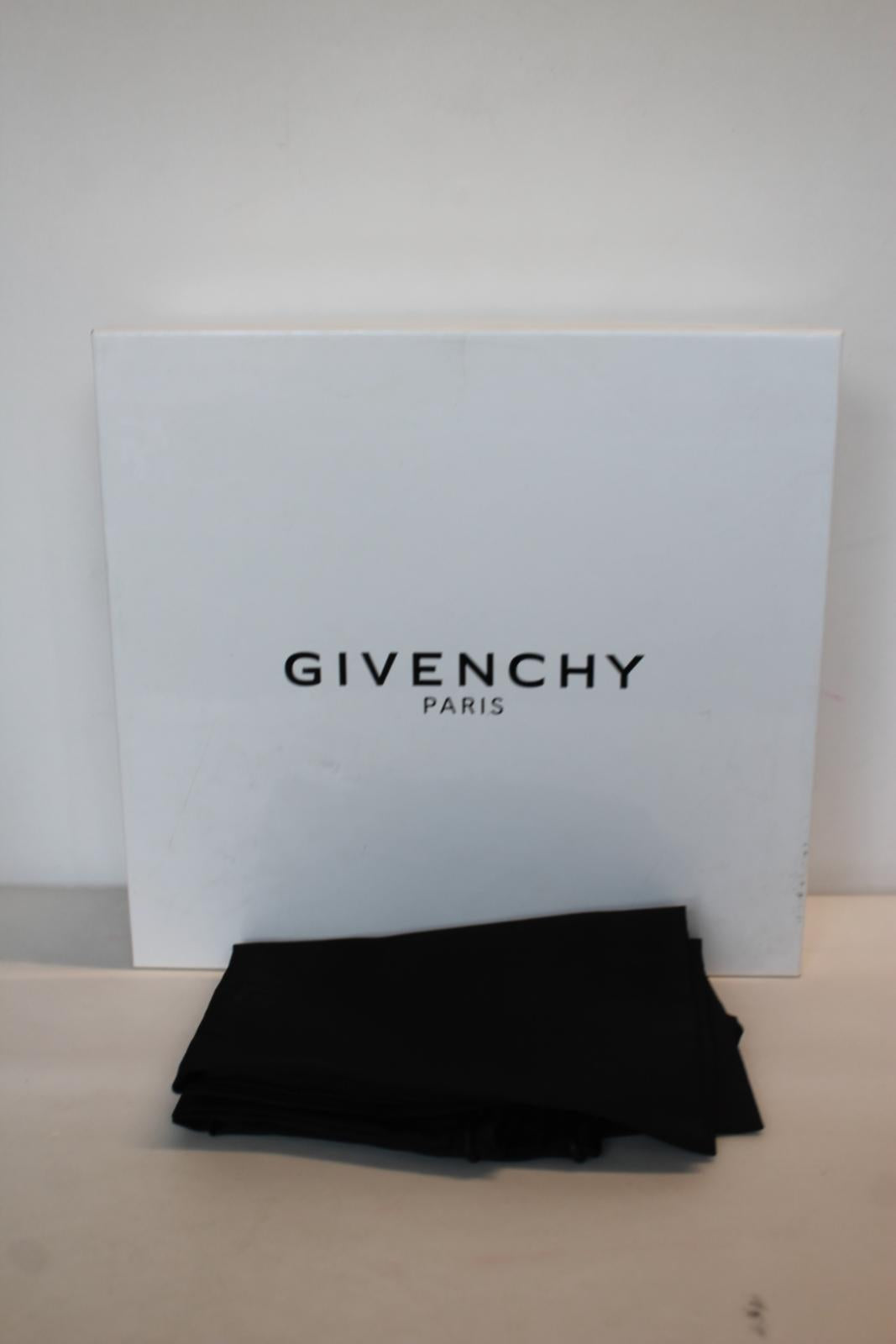 GIVENCHY Ladies Bottine 5 Chain Black Patent Leather Ankle Boots EU40 UK7 NEW