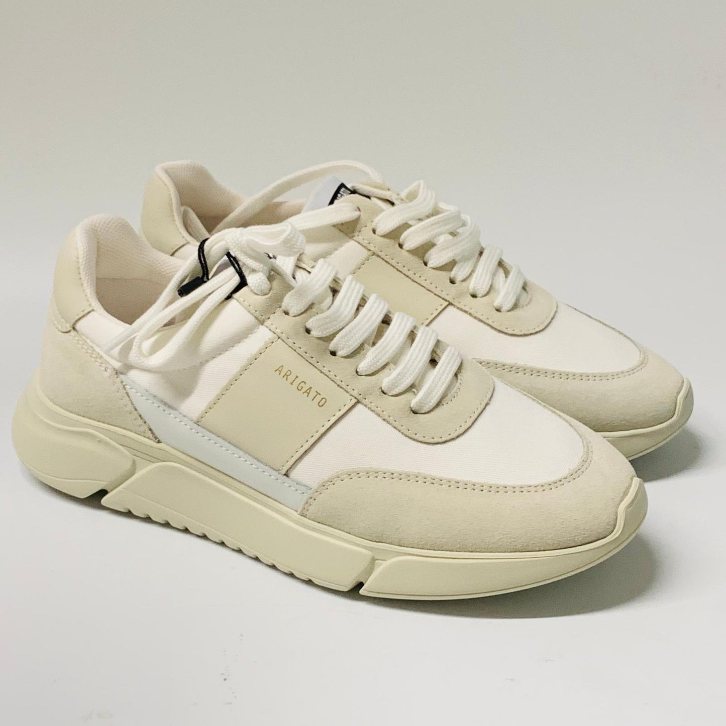 AXEL ARIGATO Ladies Genises Vintage Runner Chunk Leather Trainer Shoe UK6 NEW
