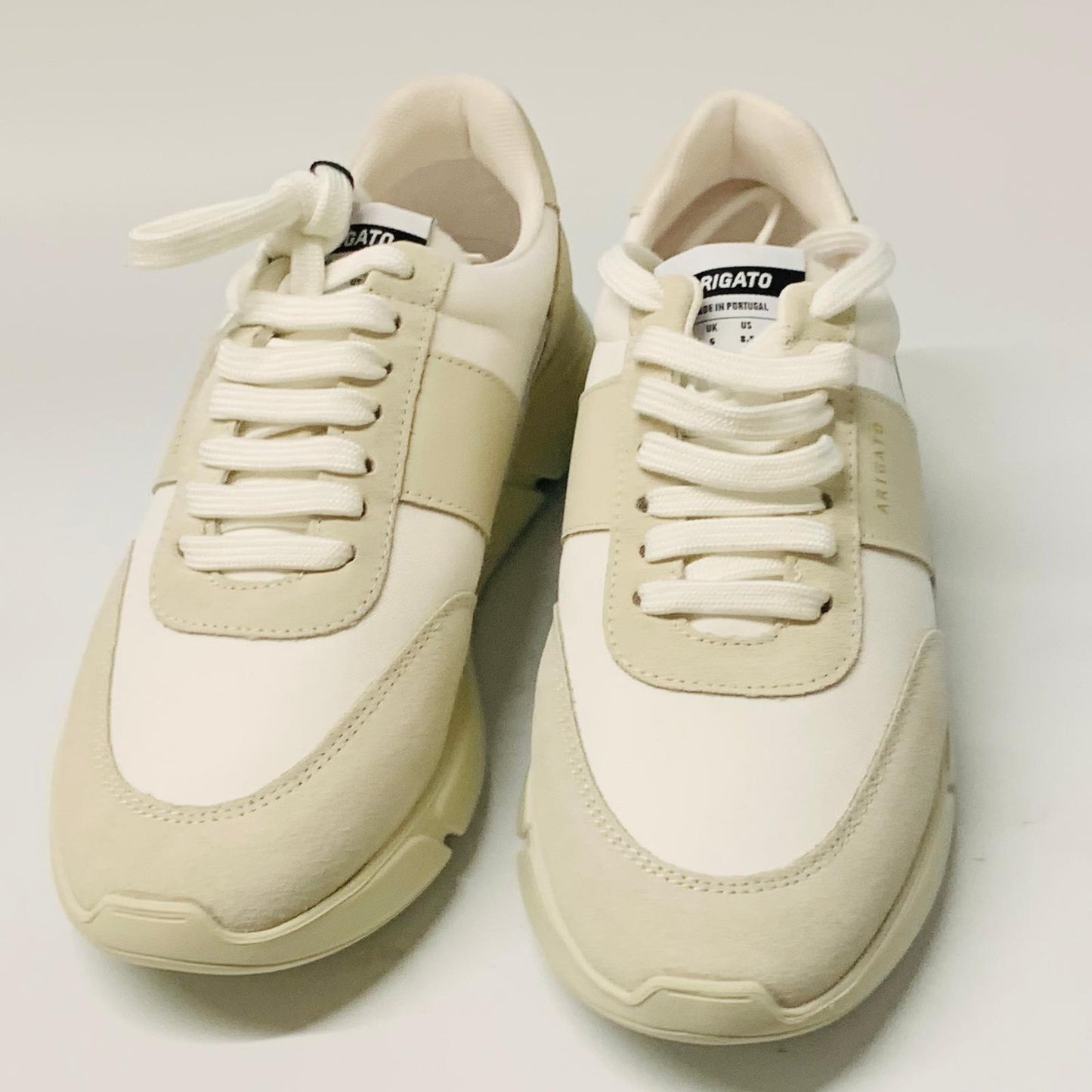 AXEL ARIGATO Ladies Genises Vintage Runner Chunk Leather Trainer Shoe UK6 NEW