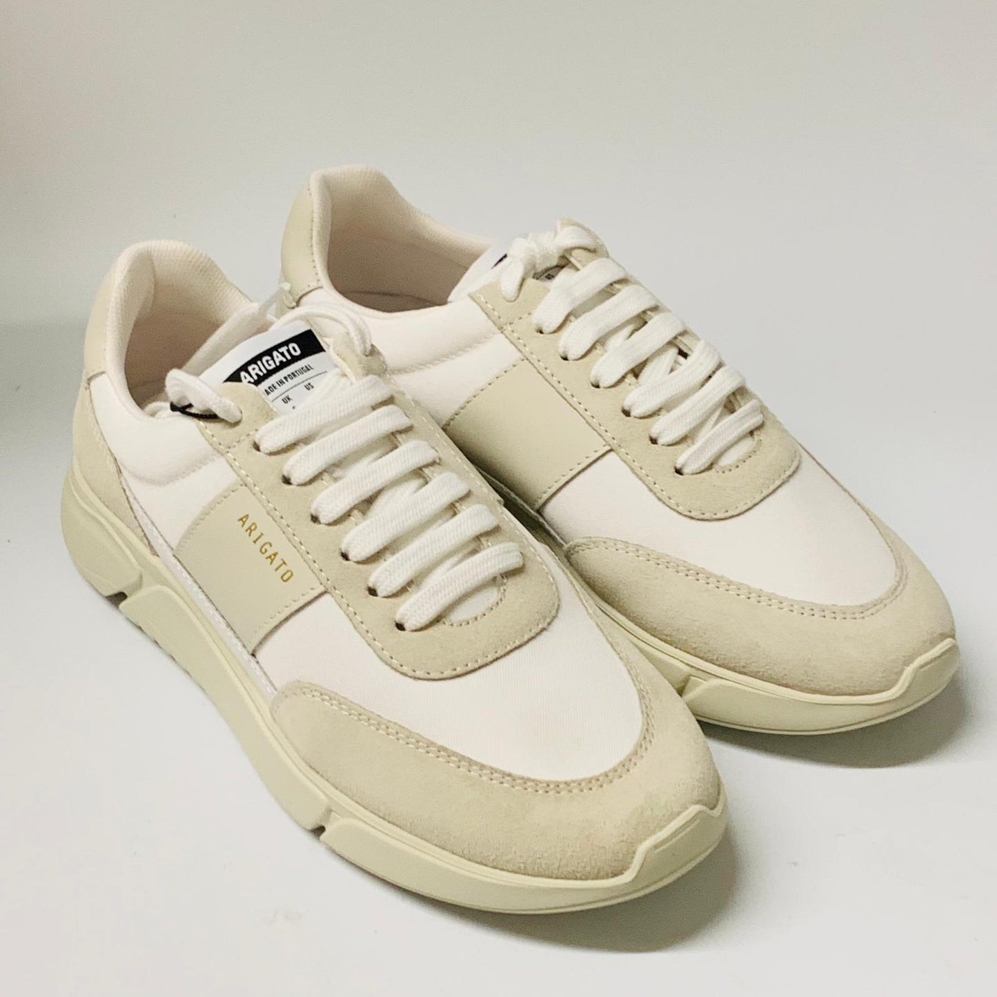AXEL ARIGATO Ladies Genises Vintage Run Chunk Leather Trainer Sneaker UK6 NEW