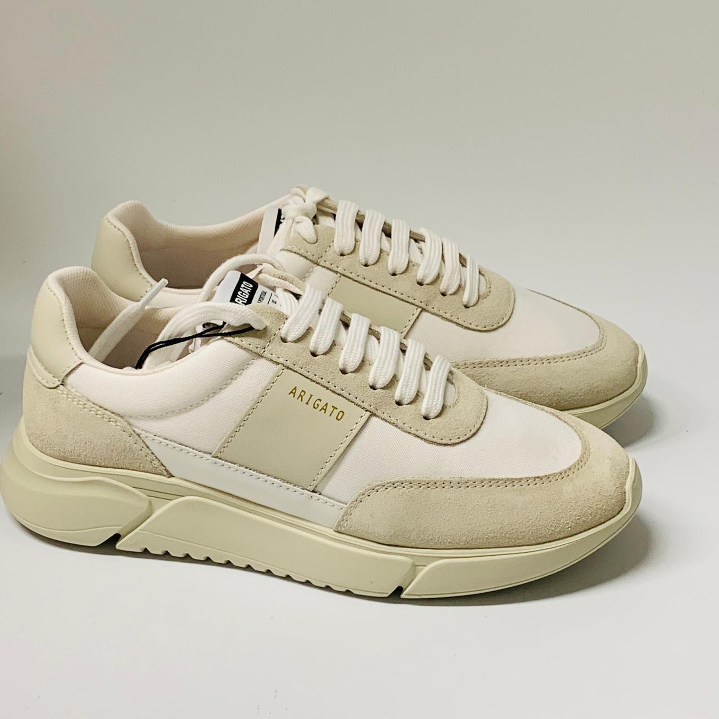 AXEL ARIGATO Ladies Genises Vintage Run Chunk Leather Trainer Sneaker UK6 NEW