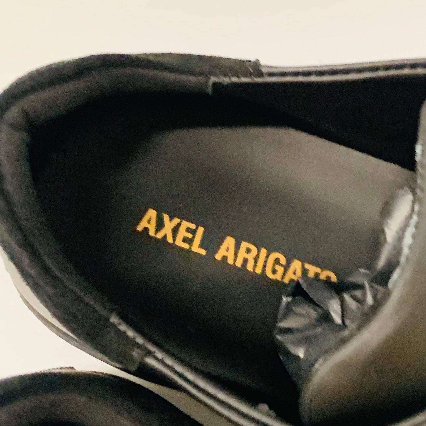 AXEL ARIGATO Ladies Black Lace Classic Clean 90 Leather Trainer Sneaker UK7 NEW