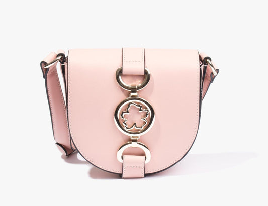 TED BAKER Kensina Ladies Pink Leather Magnolia Detail Mini Cross Body Bag BNWT