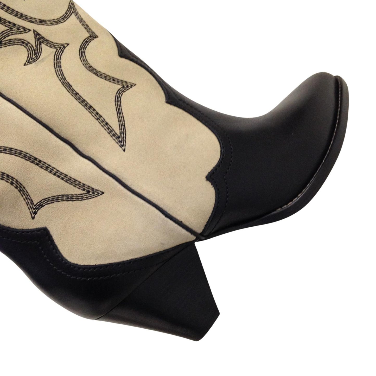 ISABEL MARANT Liela Cowboy Boot Knee High Beige Leather EU38 UK5 RRP1000 BNIB