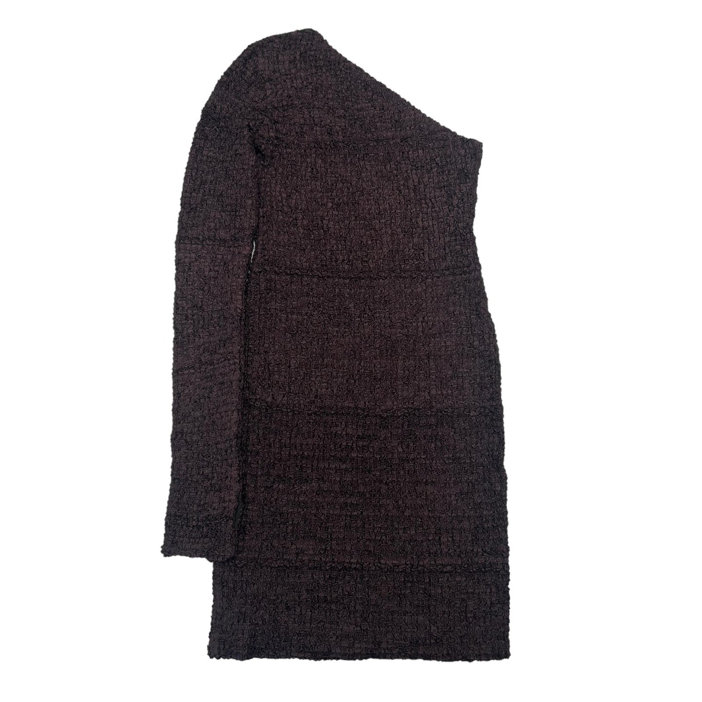 NANUSHKA Mitra Dress Mini One Shoulder Long Sleeve Ribbon XS NEW RRP 525