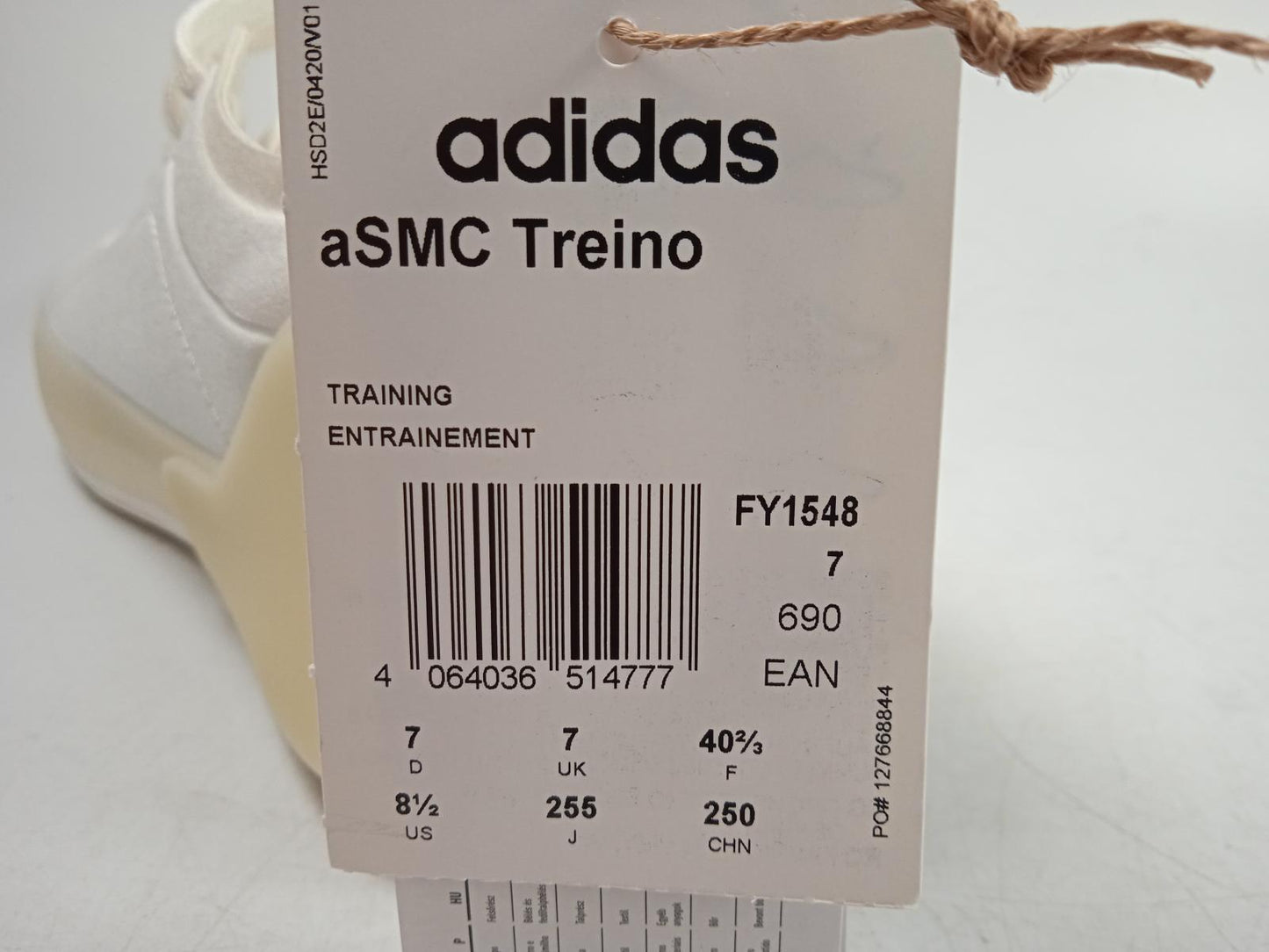 ADIDAS X STELLA MCCARTNEY Ladies White ASMC Treino Trainers Size UK7 NEW