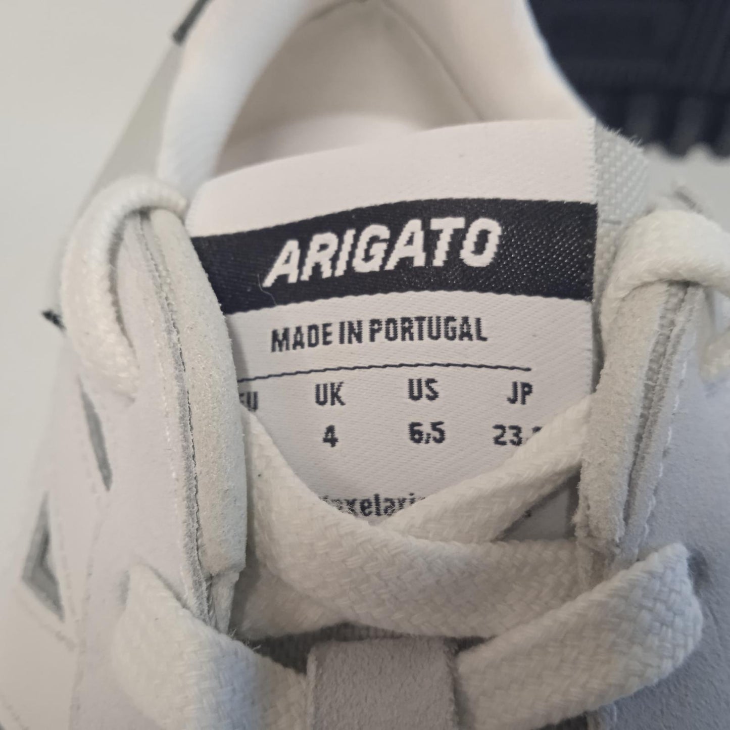 ALEX ARIGATO Ladies Light Grey Suede & Leather Aeon Sneakers EU37 UK4 NEW