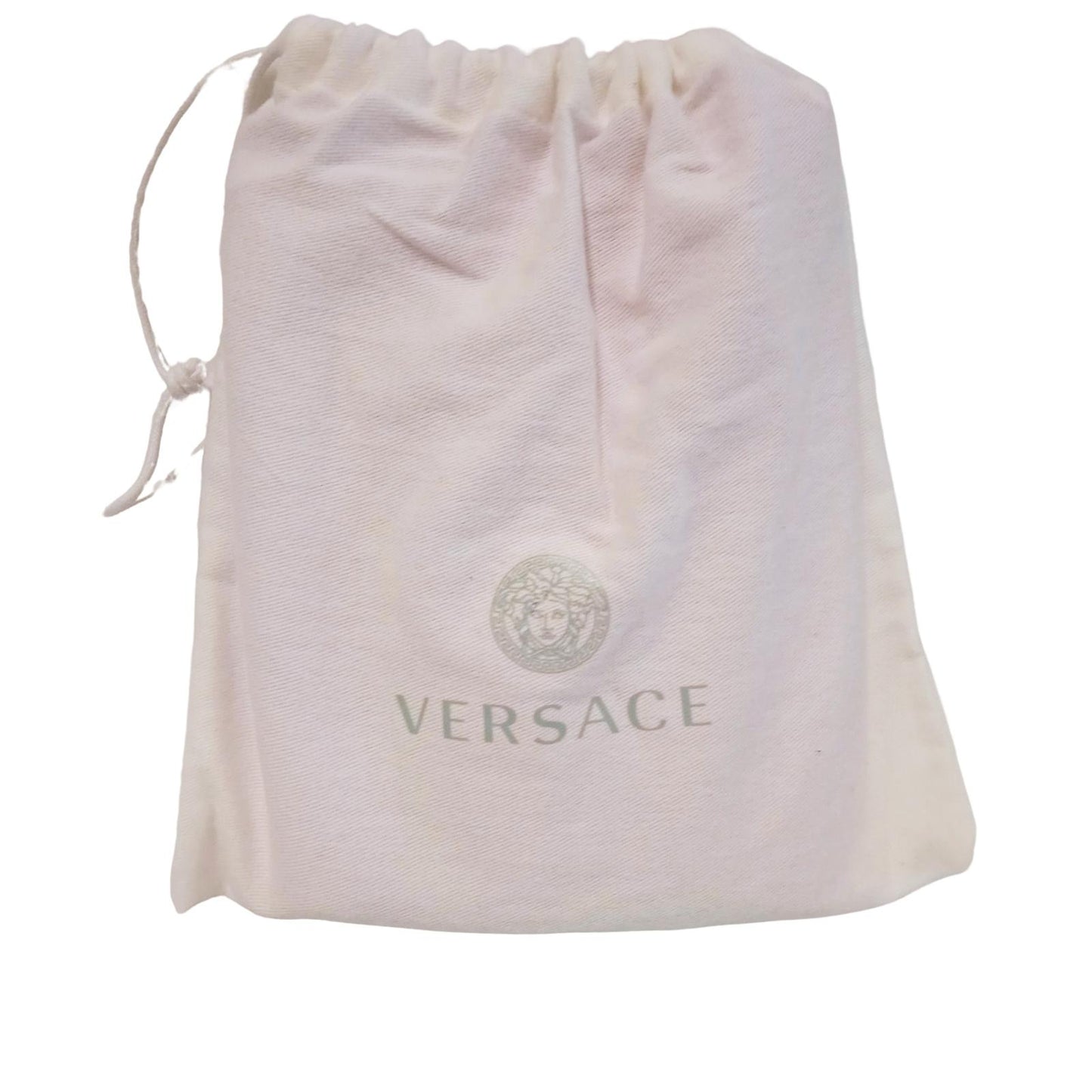 VERSACE Ladies Pink Satin Gold Chain Medusa Crystal Mini Envelope Clutch Bag NEW