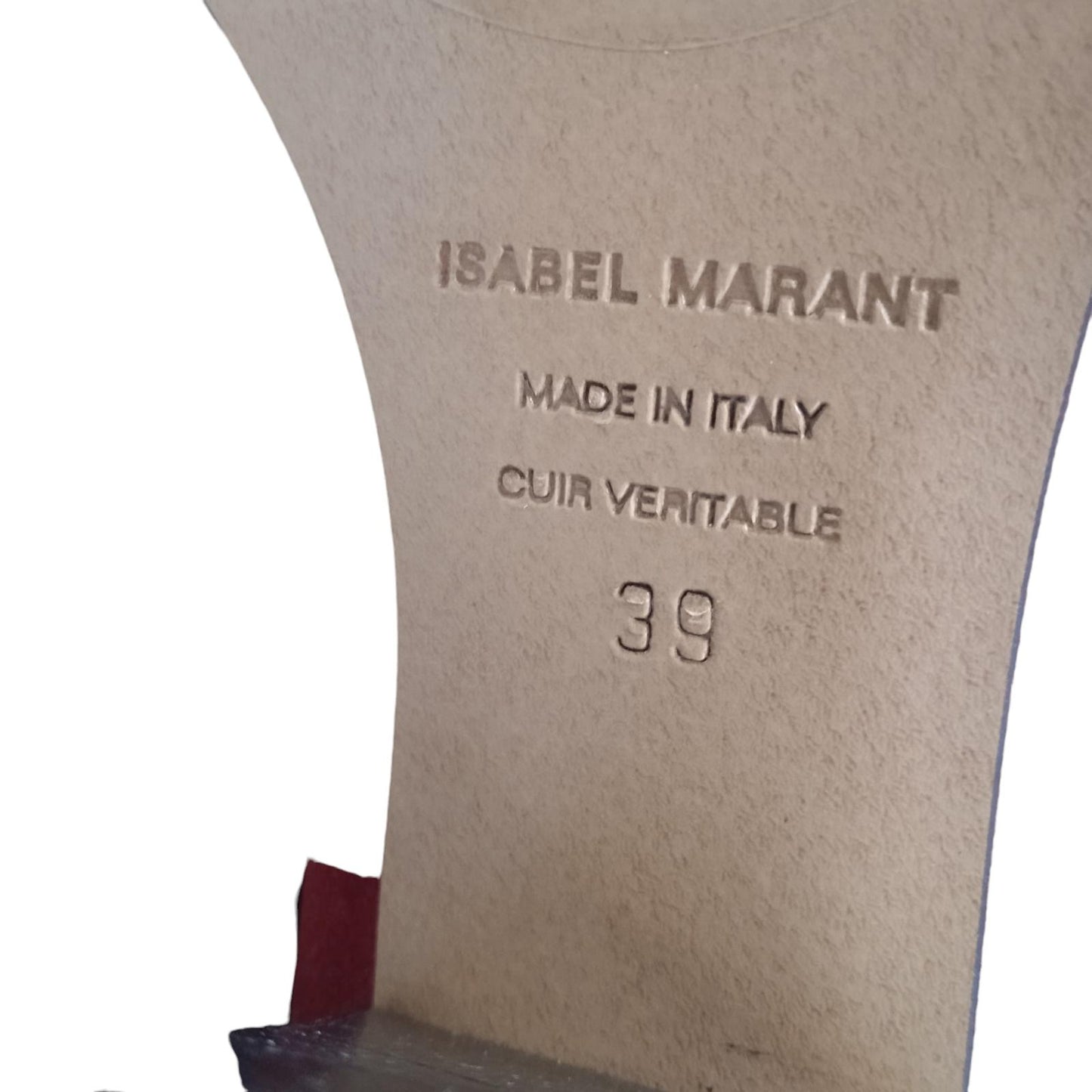 ISABEL MARANT Ladies Burnt Red Suede Over the Knee Boots EU39 UK6 RRP973 NEW