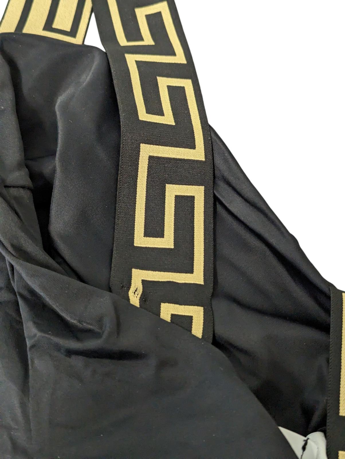 VERSACE Swimming Costumes Black Swimsuit Classic Halter Neck Vita XS NEW RRP 235