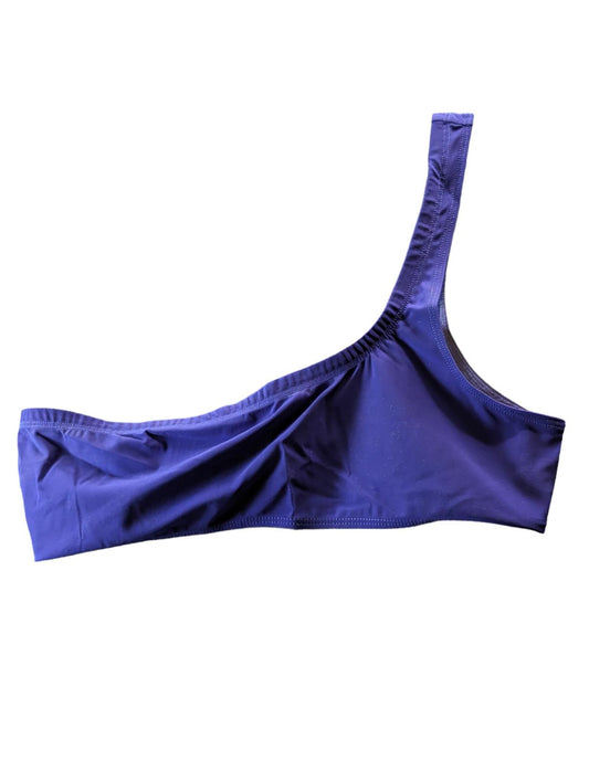 ISABEL MARANT Bikini Tops Blue Salome Asymmetric One Shoulder UK8 NEW RRP 80