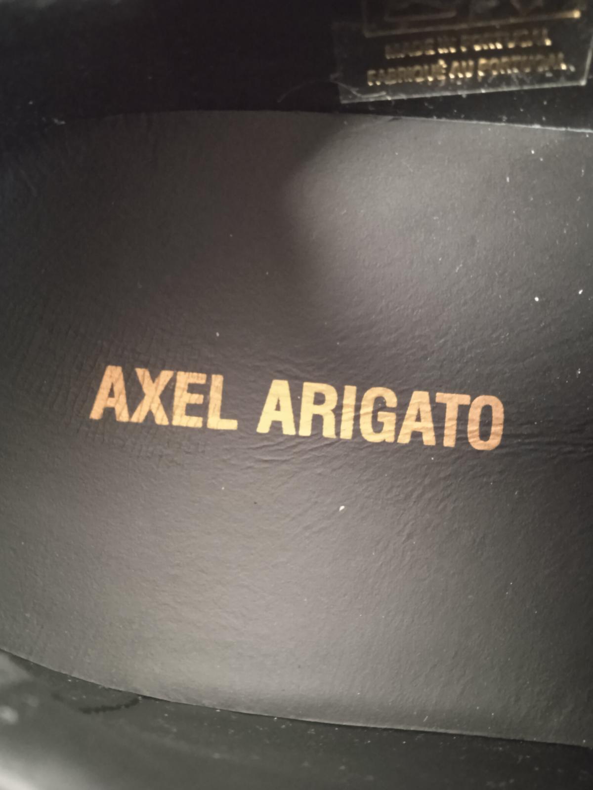 AXEL ARIGATO Men's Black Leather Clean 90 Trainers EU40 UK6.5 RRP200 NEW