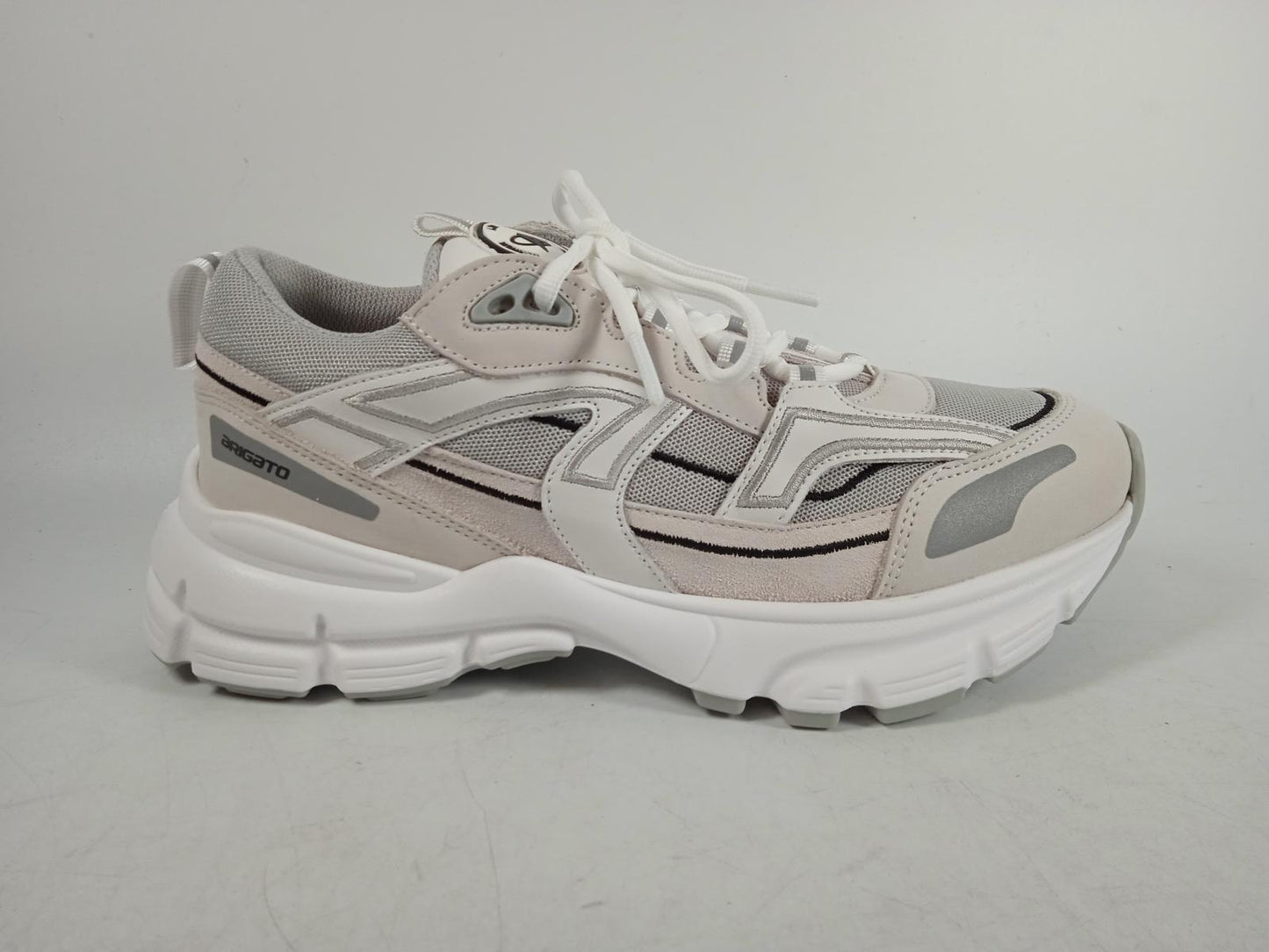 AXEL ARIGATO Ladies White Leather Marathon R-Trail Trainers EU38 UK5 RRP290 NEW