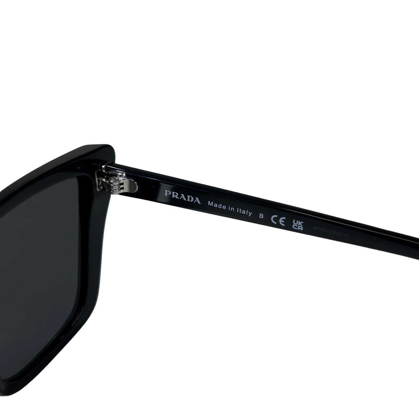 PRADA EYEWEAR SQUARE CATEYE SUNGLASSES - BLACK - NEW