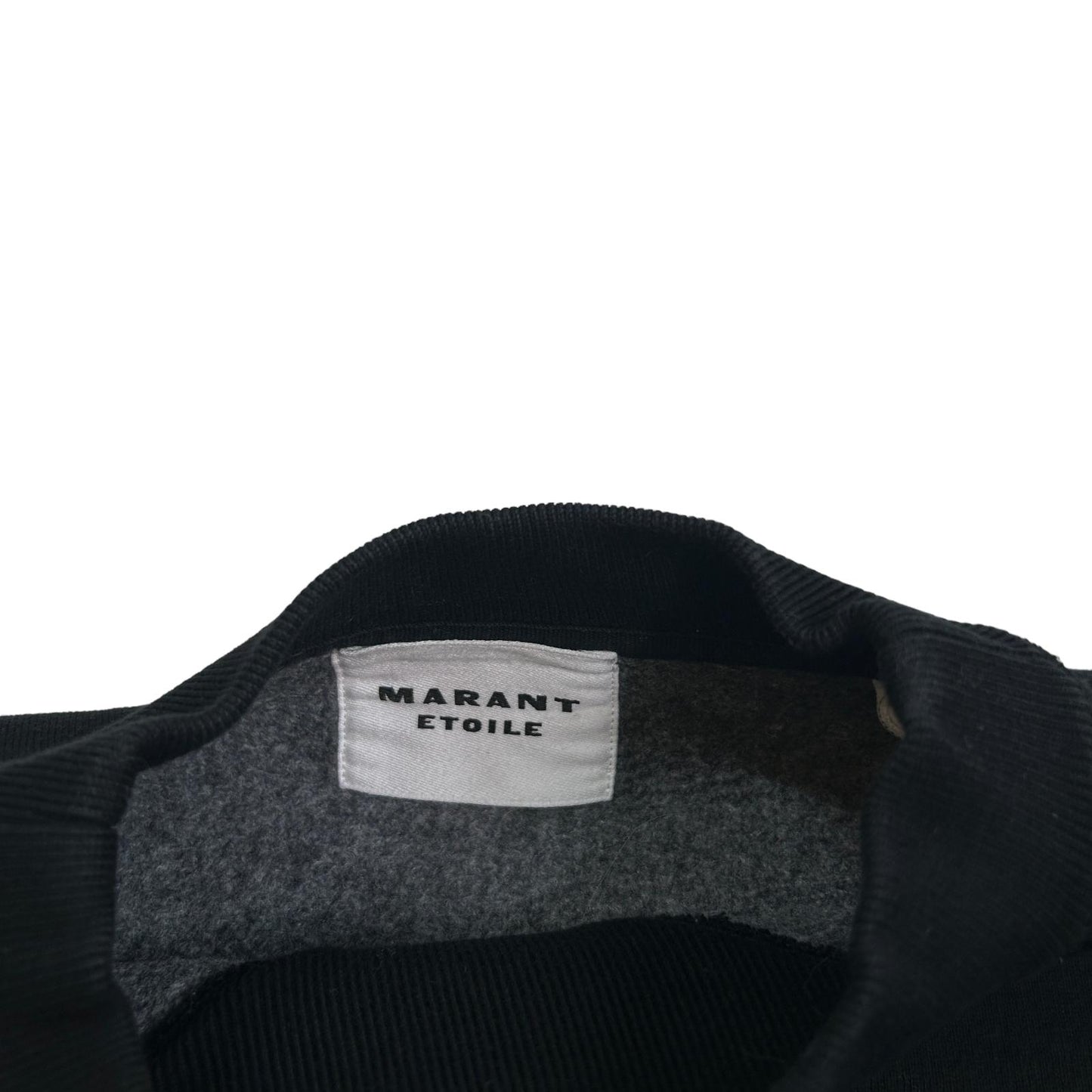 ISABEL MARANT ÉTOILE Black Sweatshirt Logo Size 34 NEW RRP 300