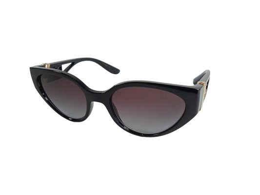 DOLCE & GABBANA Ladies Black DG6146 Cat Eye Sunglasses One Size RRP205 NEW