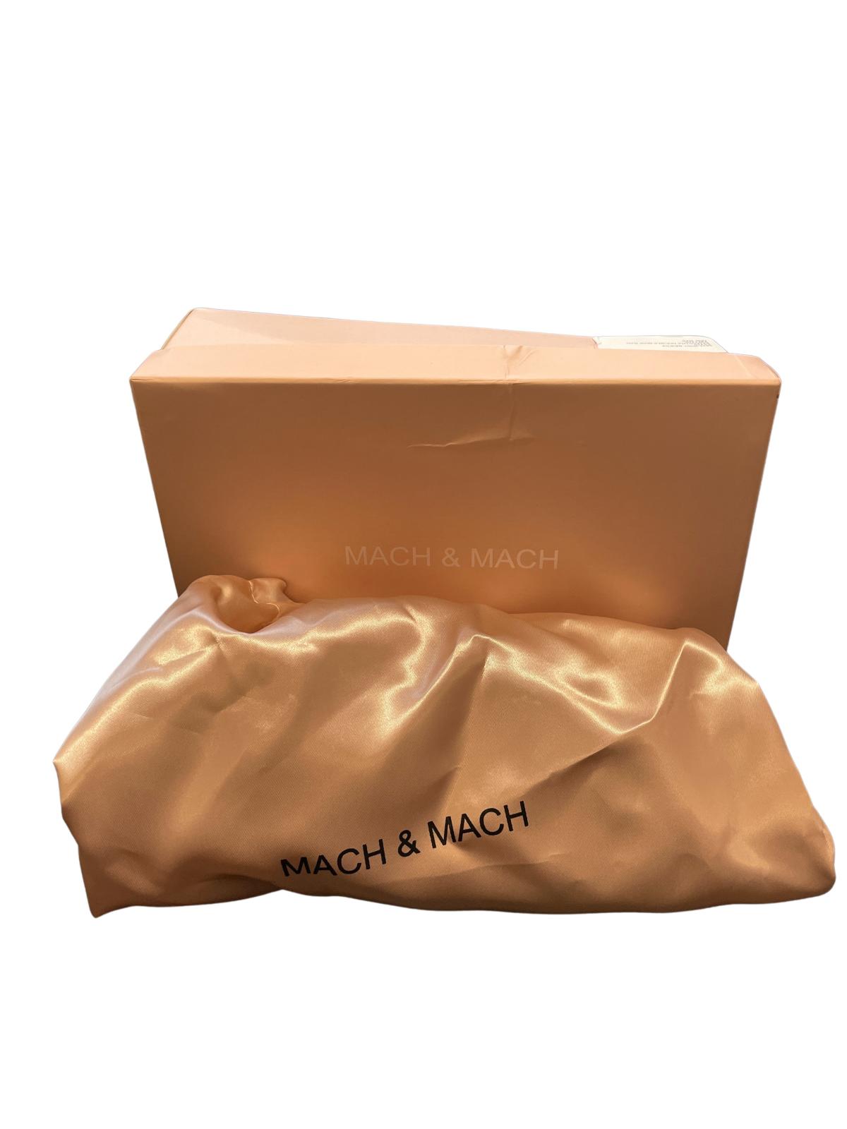 MACH & MACH Samantha Double Bow Satin Yellow Shoulder Bag Size OS RRP 810 NEW