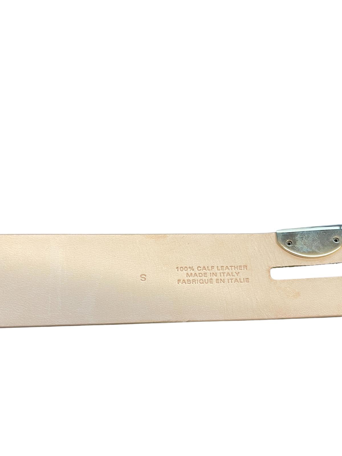 ISABEL MARANT Lecce Suede Yellow Waist Belt Size S NEW RRP 195