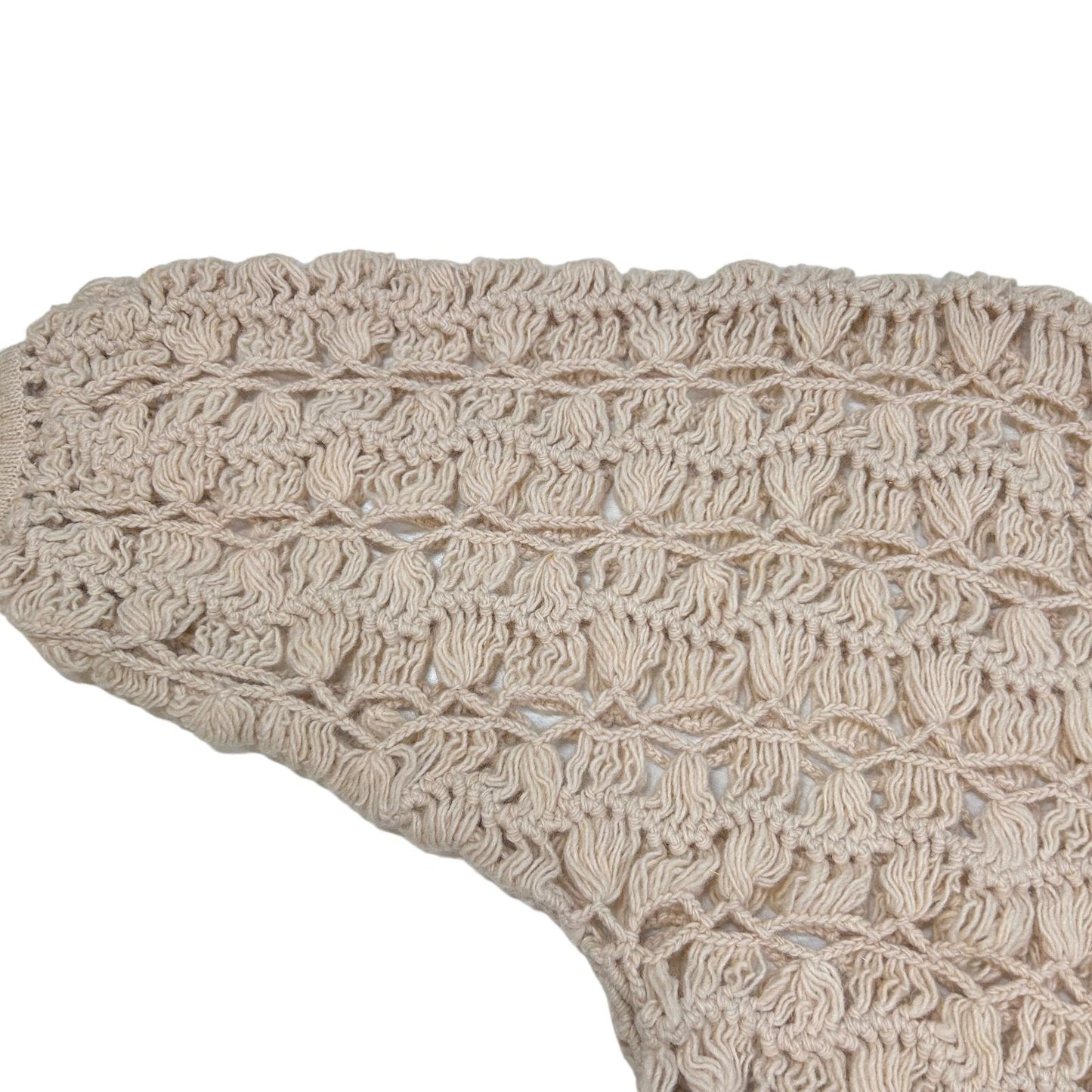 ZIMMERMANN Crochet Cream Turtle Neck Knit Wool Sweater Size 3 NEW RRP 650
