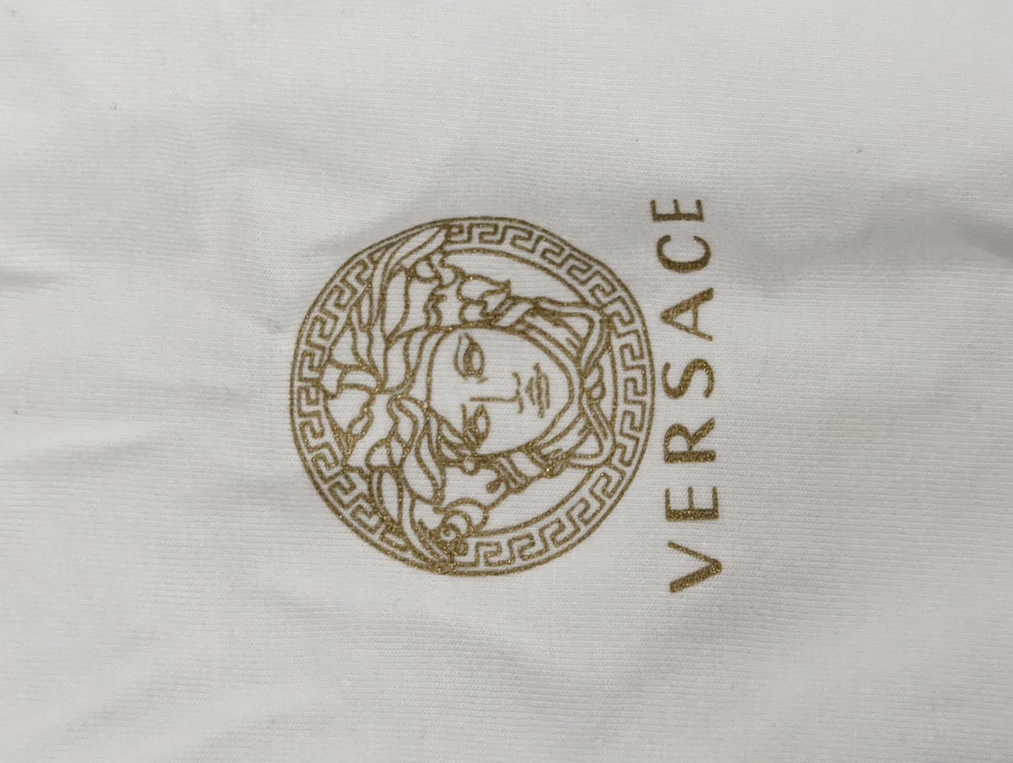 VERSACE White T-Shirts 2 Pack Small Chest Logo Short Sleeve Tee 3XL NEW RRP 105