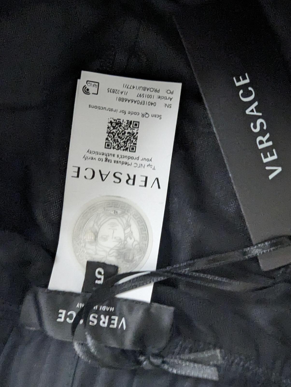 VERSACE Black Swim Shorts Side Embellish Swim Short Size XL NEW RRP 325