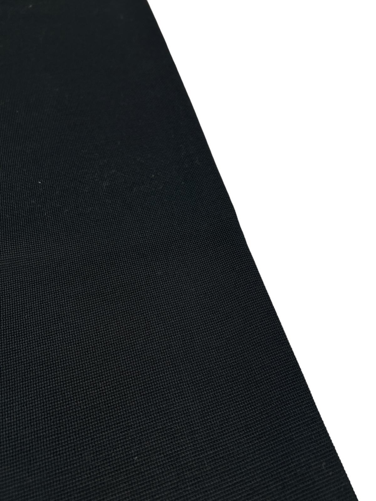 BALMAIN Viscose Black Flared Trousers Knit Size 40 NEW RRP 1440