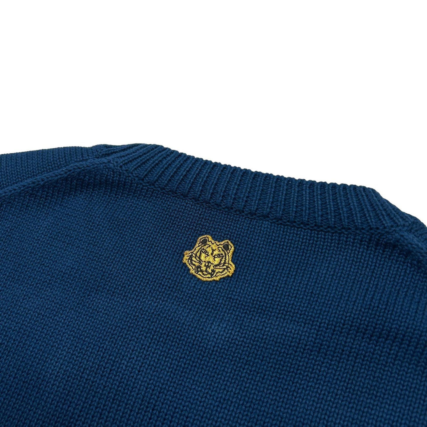 KENZO Climbing Tiger Blue Sweatshirt Medium NEW RRP 340