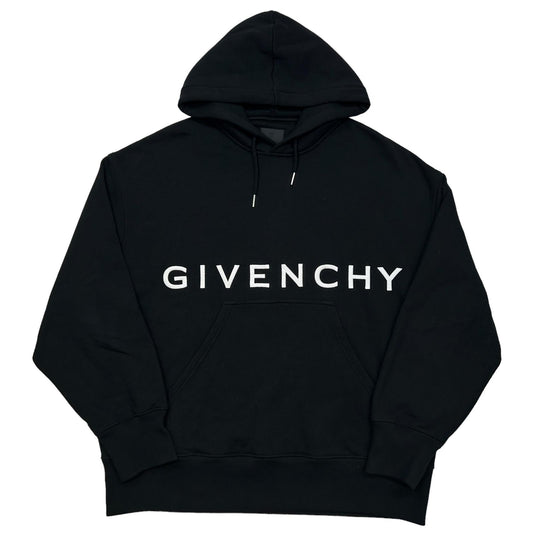 Givenchy Embroidered 4g Logo Black Hoodie Large NEW RRP 920