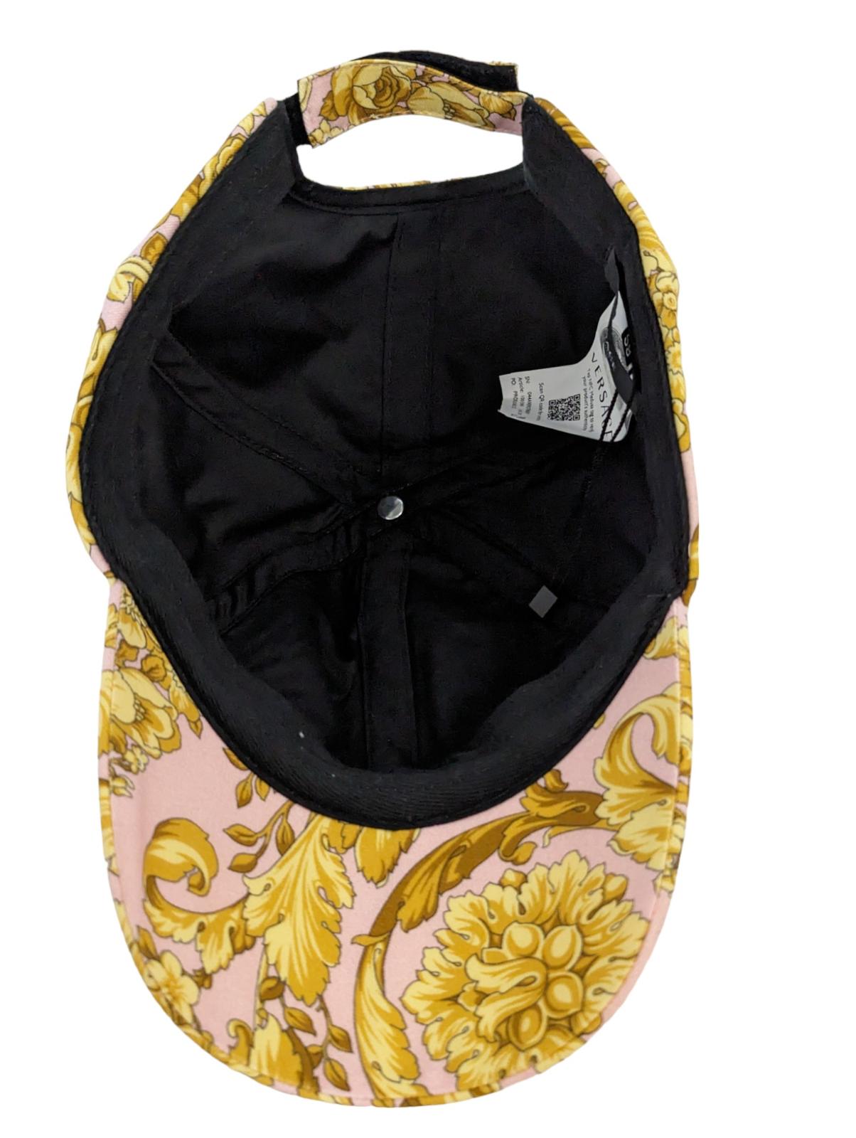 VERSACE Pink Caps Barocco Classic Hat Size 59 NEW RRP 370