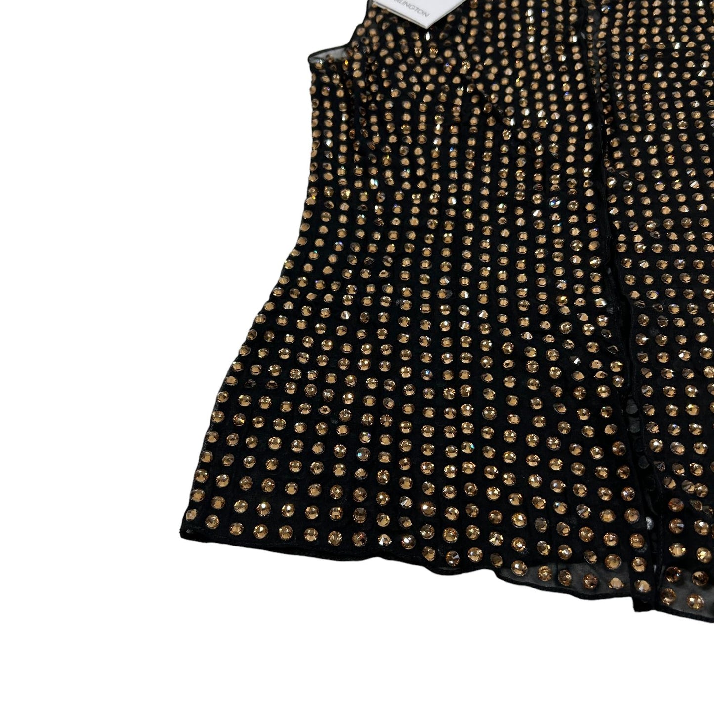 16ARLINGTON Botley Cutout Crystal-embellished Top Size 8 NEW RRP 1250