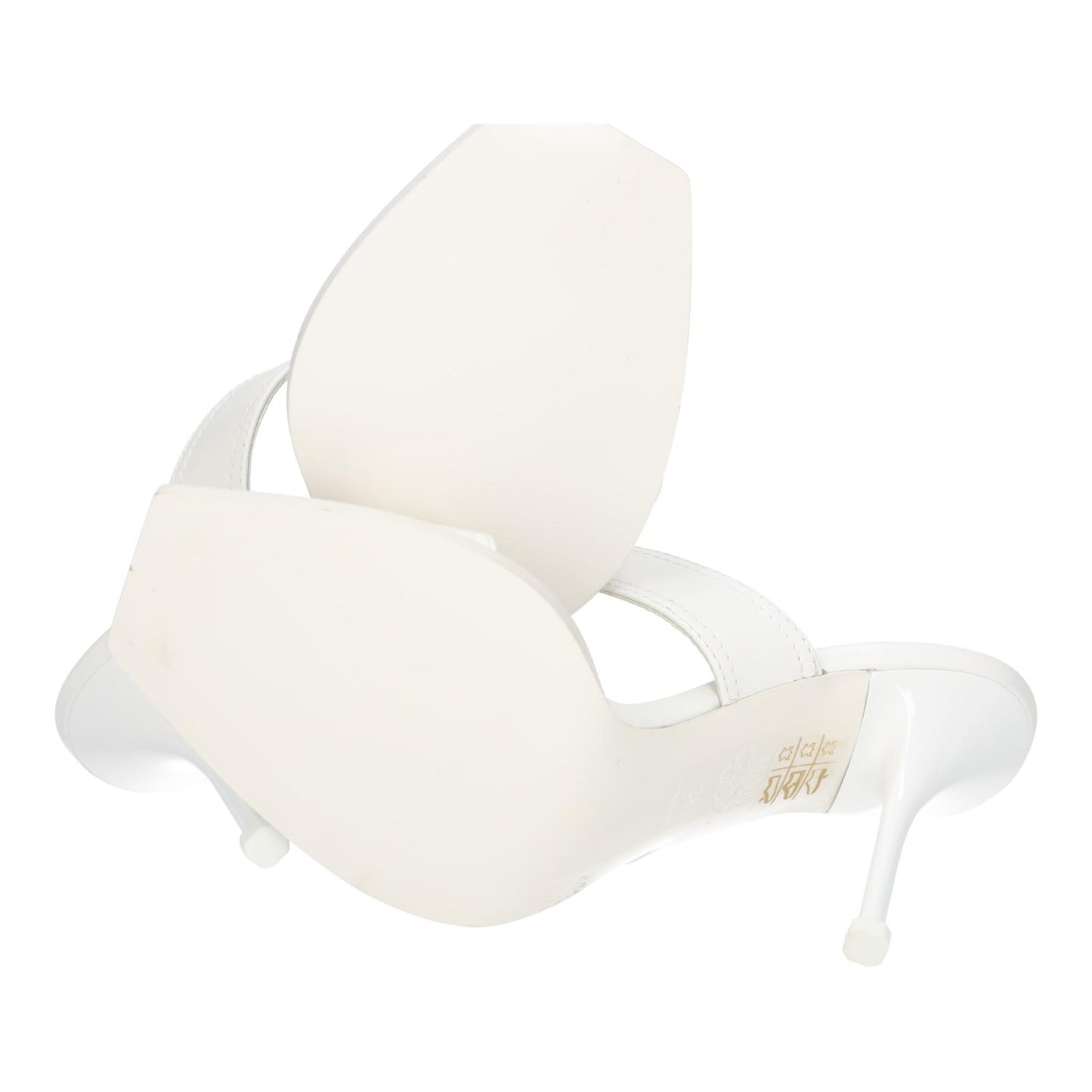 ALEXANDER MCQUEEN White Boxcar Buckle Heeled Sandals UK5 EU38 NEW RRP 790