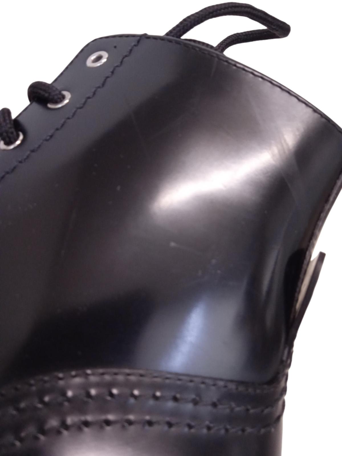 ALEXANDER MCQUEEN Wander Chelsea Boots Leather Black/Pink EU40 UK7 NEW RRP690
