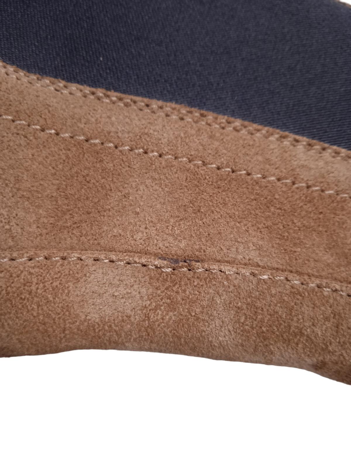ALEXANDER MCQUEEN Tread Slim Chelsea Boots Suede Tan/Black EU44 UK10 NEW RRP790
