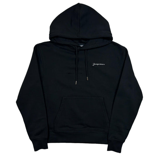JACQUEMUS Mens Le Sweatshirt Brode Black Black Size XS NEW RRP 260