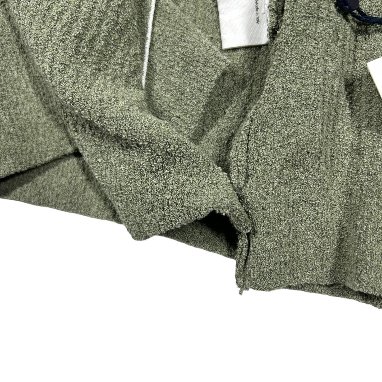 JACQUEMUS Le Gilet Noue LS Twist Front Deep V Sweater Khaki 36 NEW RRP 290