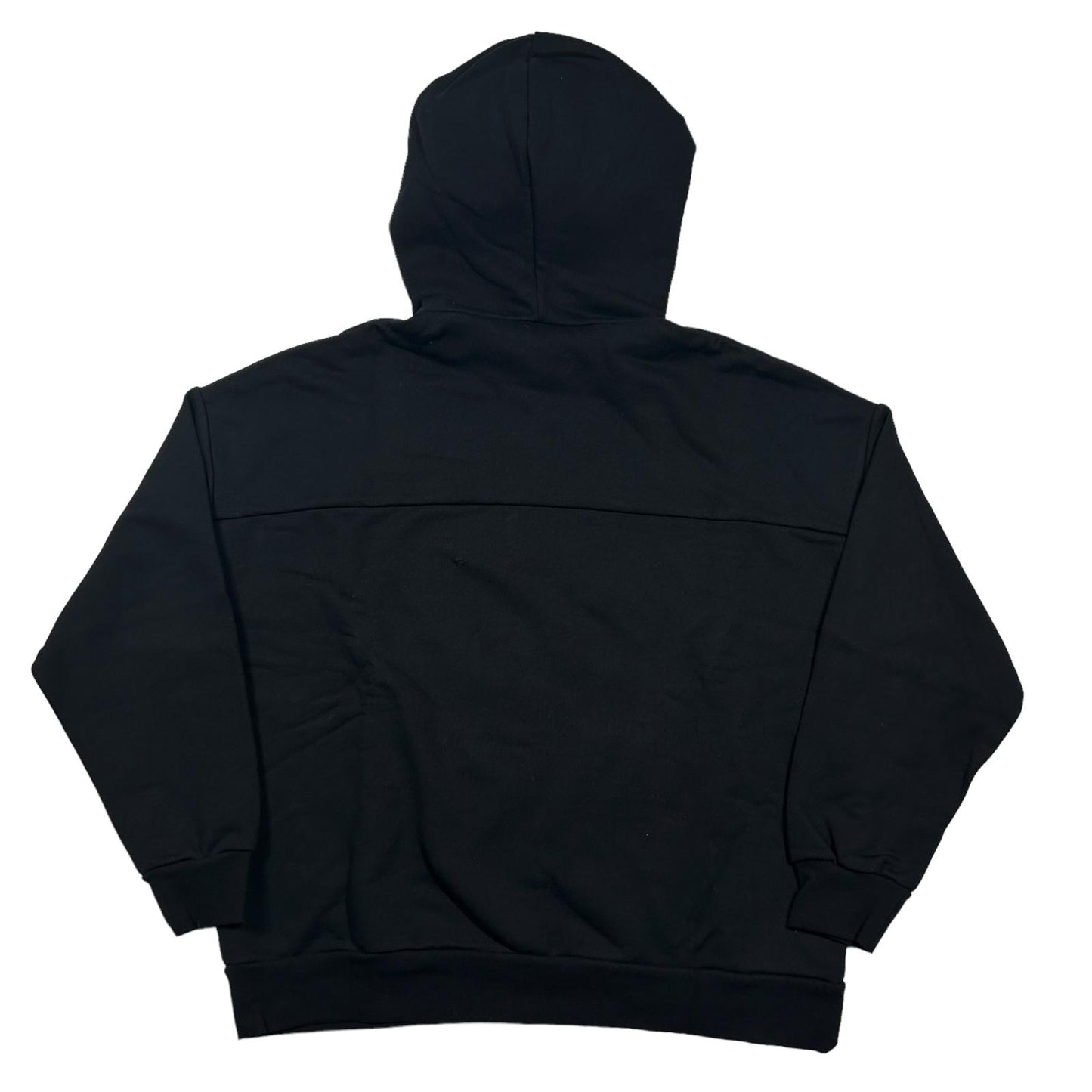 ALEXANDER MCQUEEN Ladies Top Sweatshirt Logo Hoodie Black Size 38 NEW RRP 540