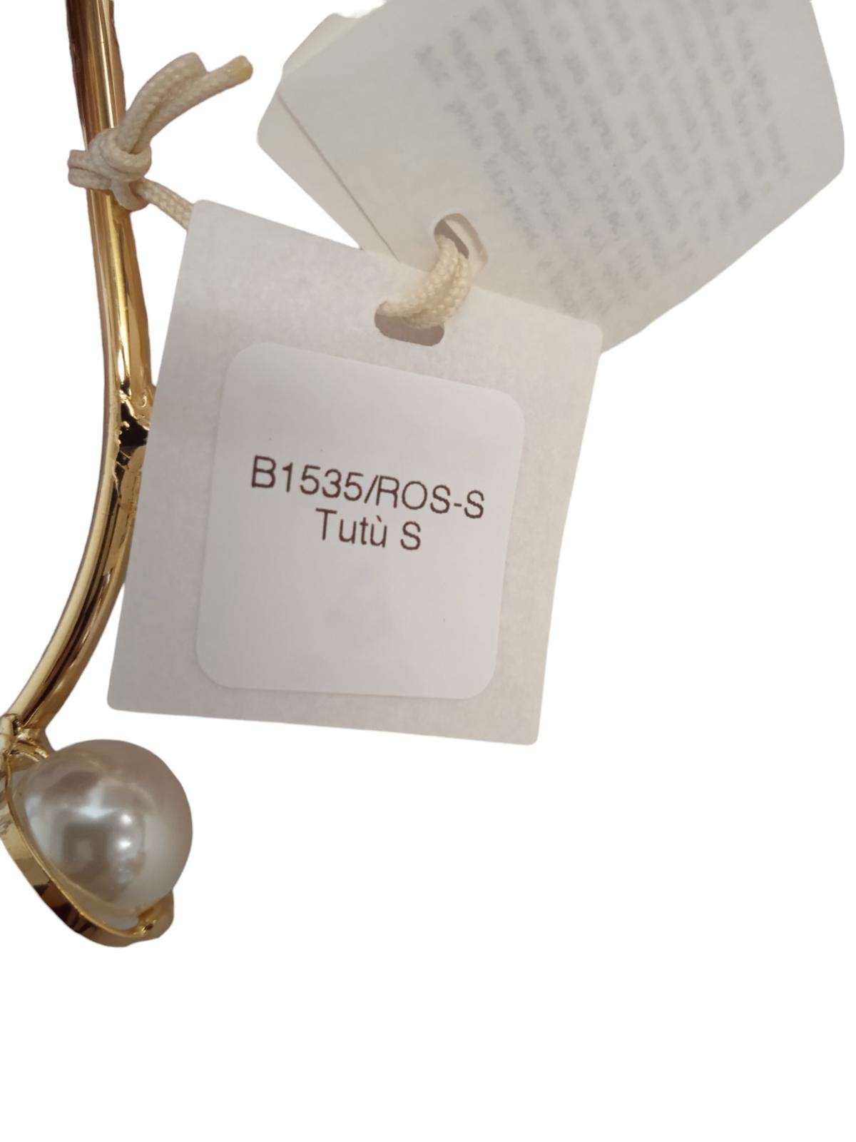 ROSANTICA Tutu Bag Faux Pearl Clasp Mini Fabric/Metal Pink OS NEW RRP710