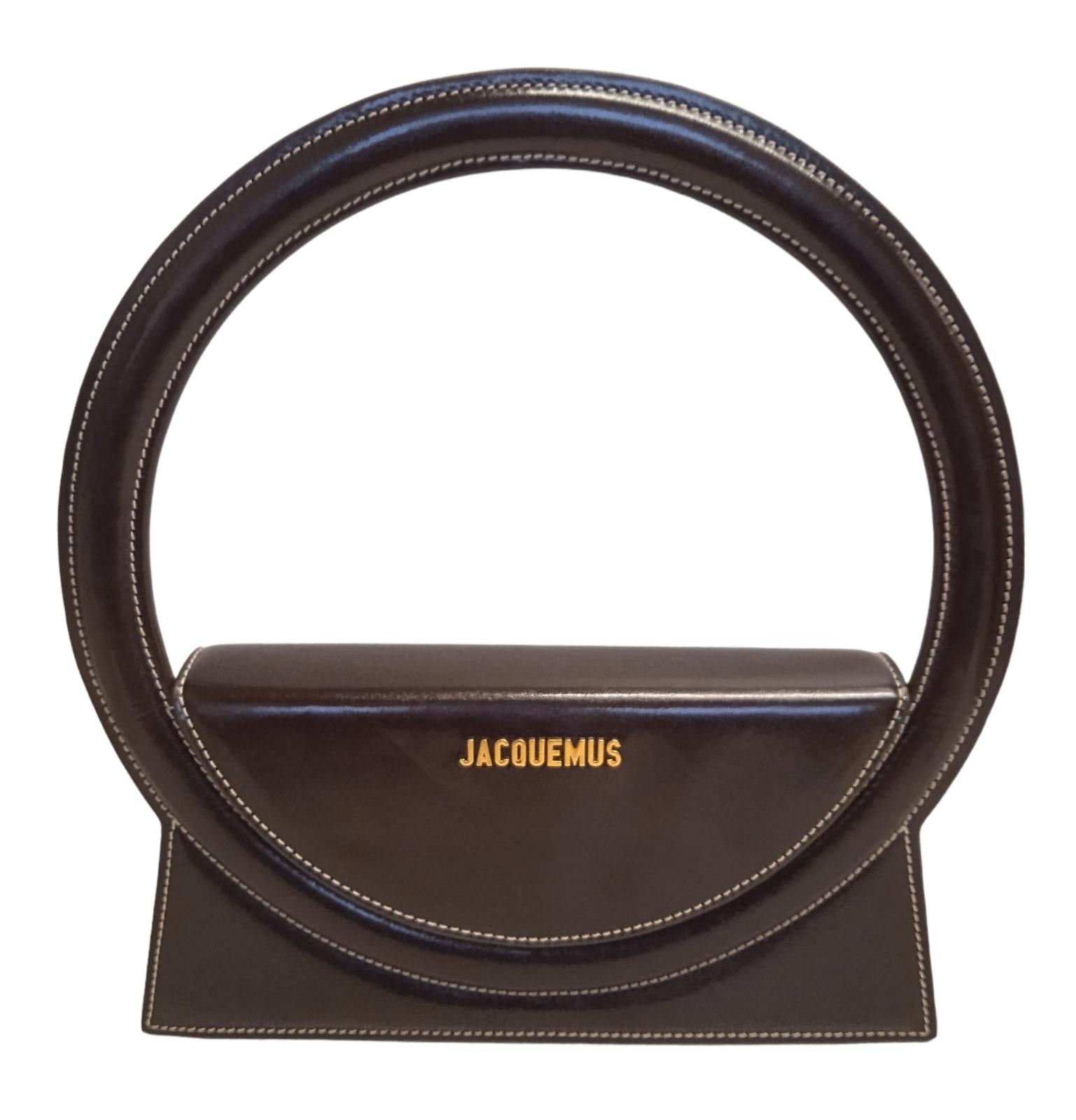 Leather Bag Sac Jacquemus Rond Jacquemus Le Sac Rond Circle Purse