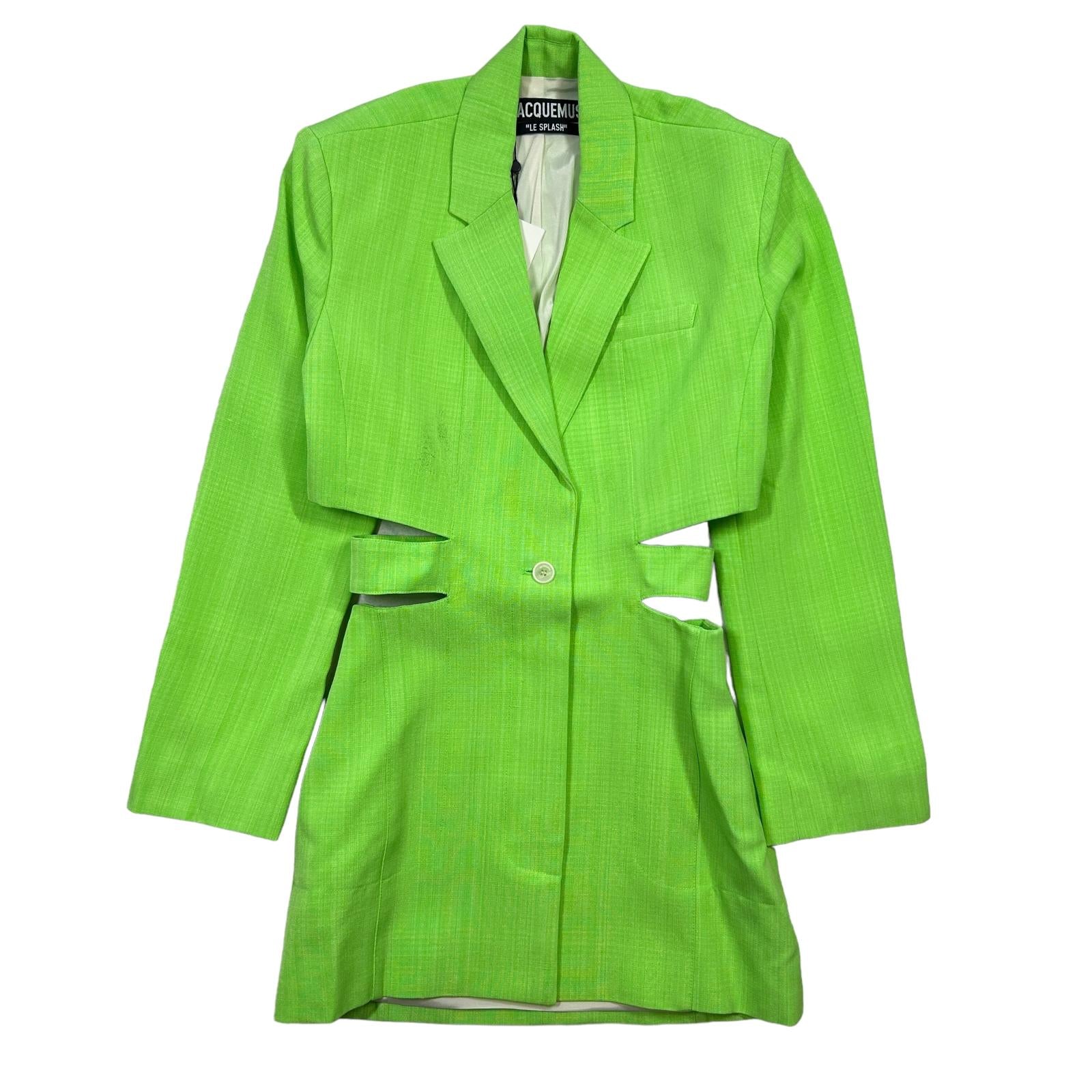 JACQUEMUS La Robe Bari Blazer Mini Dress Green Ladies Size 38 NEW RRP –  Fashion Outlet by Stuff U Sell